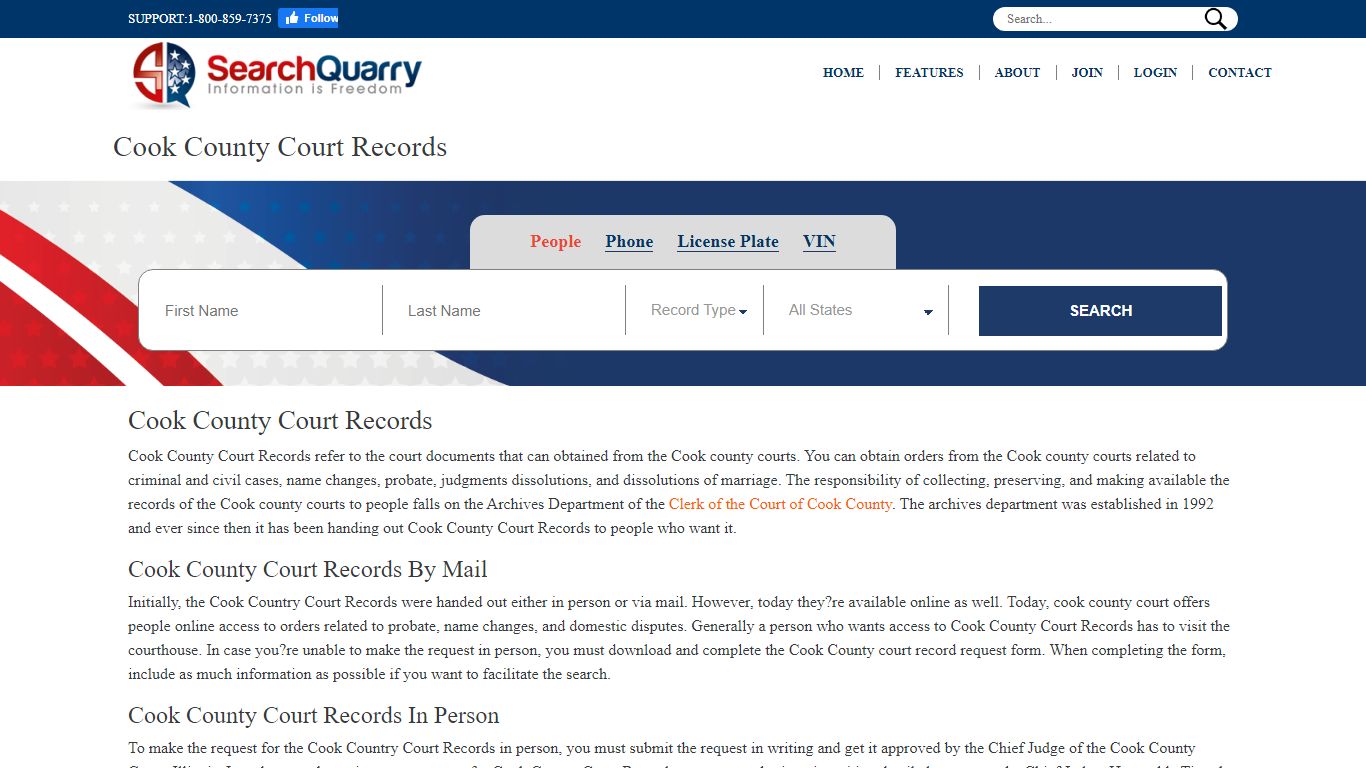 Search Cook County Court Records Online - SearchQuarry